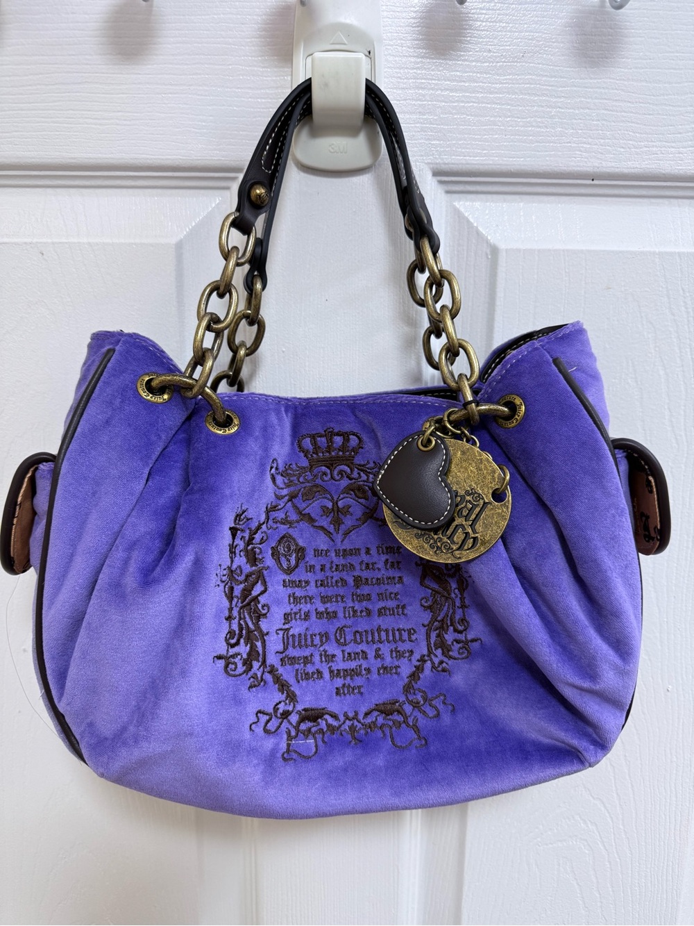 NWT Juicy Couture 🇬🇧 UK/🇦🇺 AUS Exclusive "Royal Juicy" Hobo Daydreamer in Purple